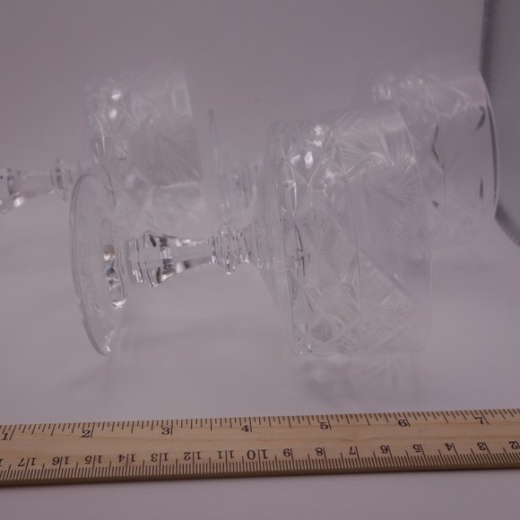 Set of Three(3) Crystal Glasses - Picture 6 of 9